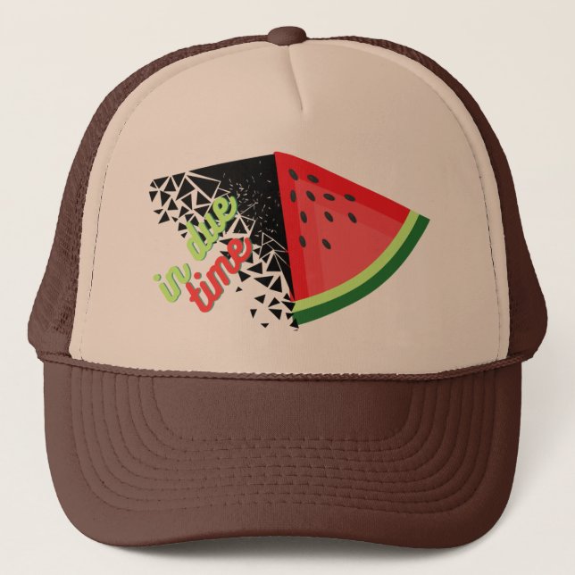 Gratis palestinska truckerkepsen keps (Framsida)