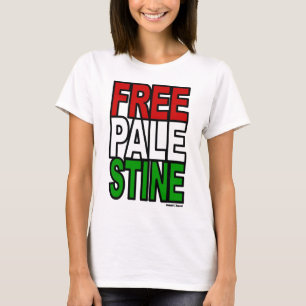 Gratis palestinskt block tee shirt