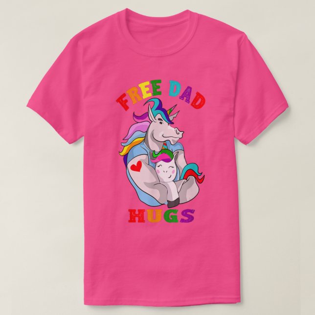 Gratis Pappa-Kram HBTQ Pride T Shirt (Design framsida)