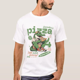 Gratis pizzaleverans t shirt