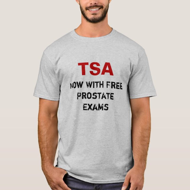 Gratis prostatundersökningar t shirt (Framsida)