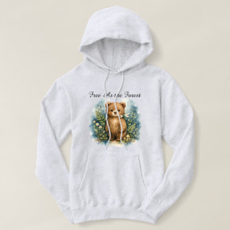 Gratis Som SkogsBjörn Hoodie - Skog T Shirt