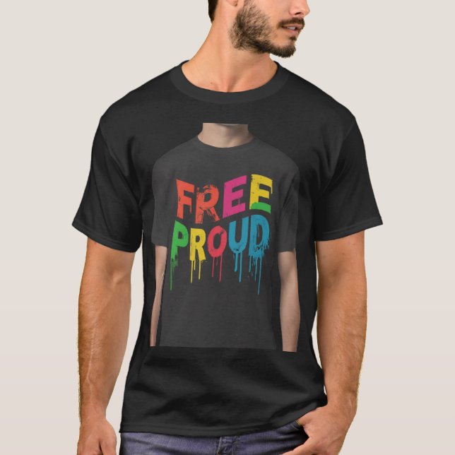 Gratis stolt t shirt (Framsida)
