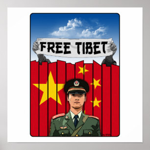 gratis tibet poster