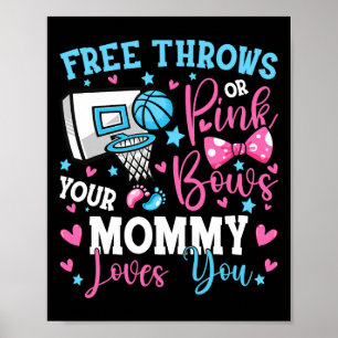 Gratis toner eller Rosa Bows Mamma Kärlek You Cute Poster