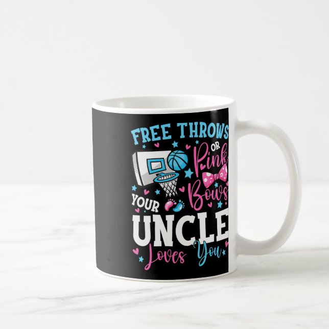 Gratis tuppar eller Rosa Bows farbror Kärlek du Cu Kaffemugg (Höger)