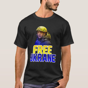 Gratis Ukraina Retro No War Ukraina Vintage T Shirt