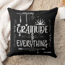 Gratise är Allt 🖤 Chalkboard Kudde