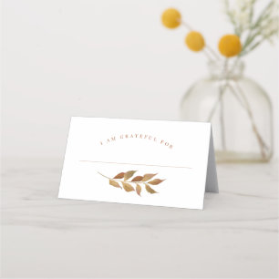 Gratise Place Cards Thanksgiving Friendsgiving Placeringskort