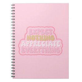Gratise Quote Wall Decor Anteckningsbok