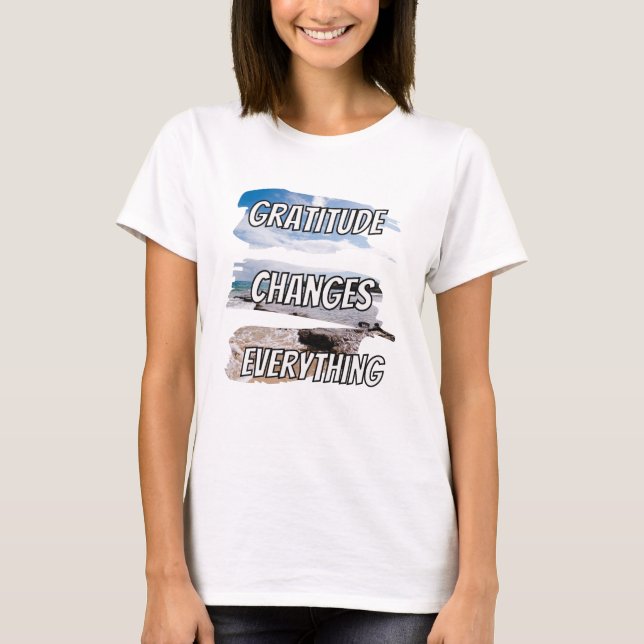 Gratisen ändras varje sak - motivationsnivå t shirt (Framsida)