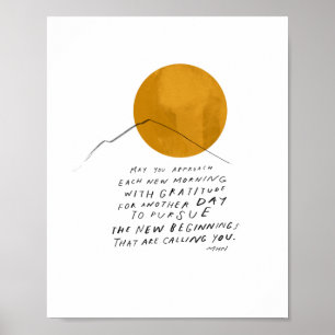 Gratiseringsoffert - inspirerande hemkontorsdekret poster