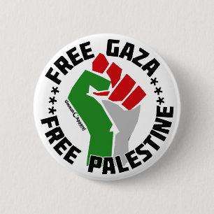 gratisgrå gaza-gritt grin knapp