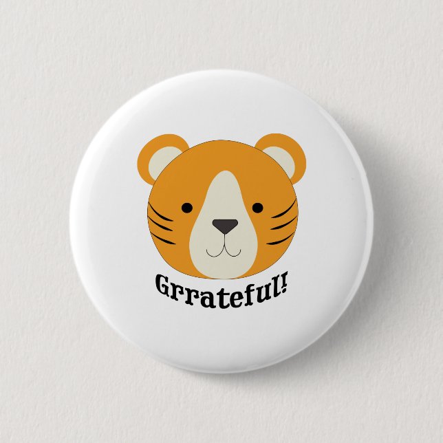 Gratisk tiger knapp (Framsida)