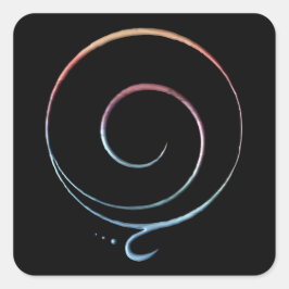 Gratistik 1 fyrkantigt klistermärke