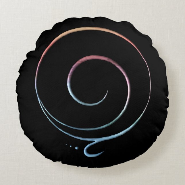 Gratistik 1 rund kudde (Framsidan)