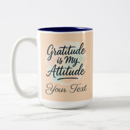 Gratistik är Anpassadet Vattendjup Två-Tonad Mugg