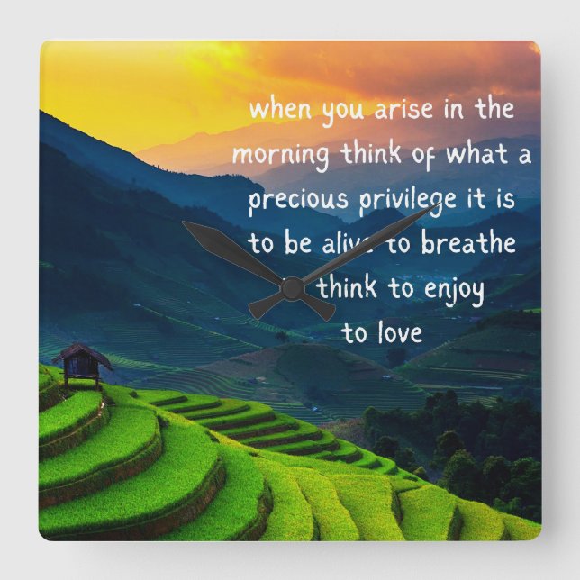 Gratistik Fyrkantig Klocka (Framsida)