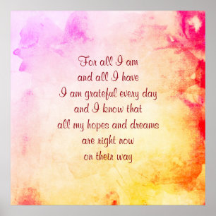 "Gratistik och positivitet" poster dikt konst