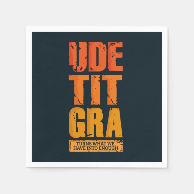 Gratistik Thanksgiving Familj Samla Pappert Pappersservett (Framsidan)