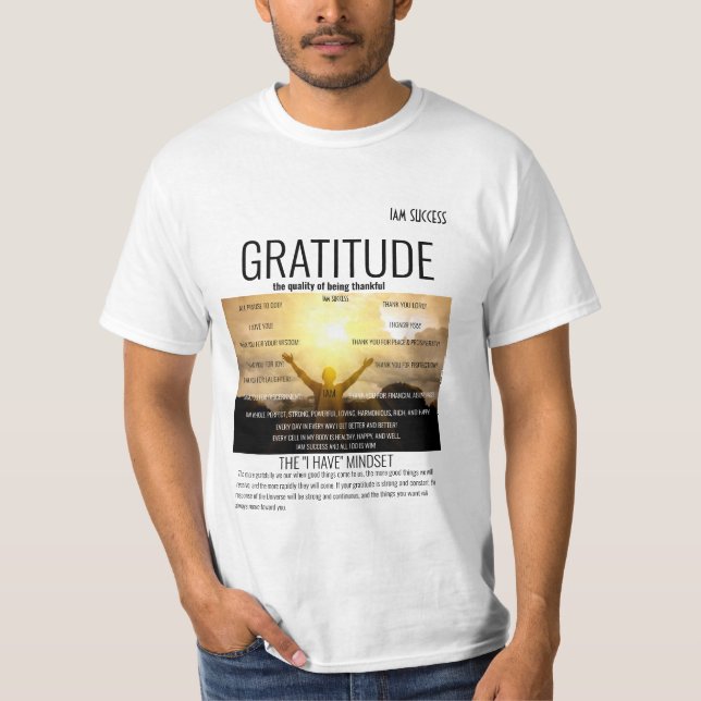 GRATITUD T SHIRT (Framsida)