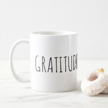 GRATITUDE COFFEE MUGG