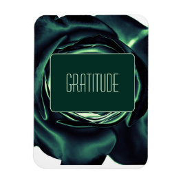 "Gratitude" - flexibel fotomagnet Magnet