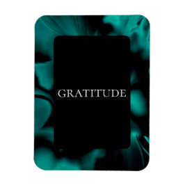 "Gratitude" - flexibel fotomagnet Magnet