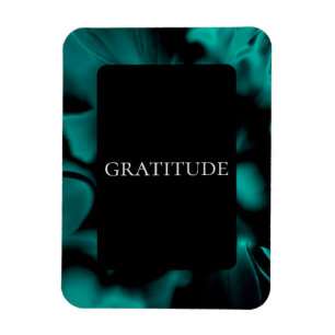"Gratitude" - flexibel fotomagnet Magnet