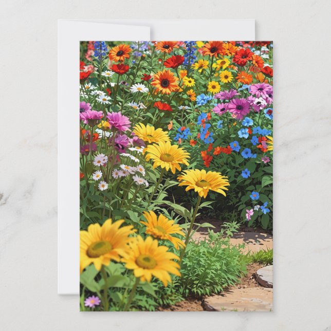 Gratitude Garden Tack Kort (Framsida)