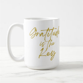 "Gratitude is the Nyckel" 15oz Coffee Mugg