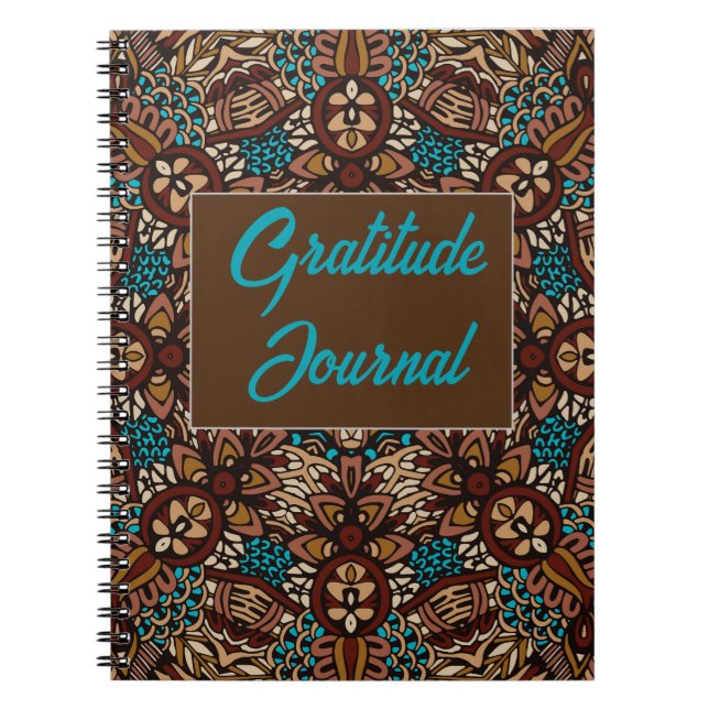 Gratitude Journal: A Daily Guide Anteckningsbok (Framsidan)