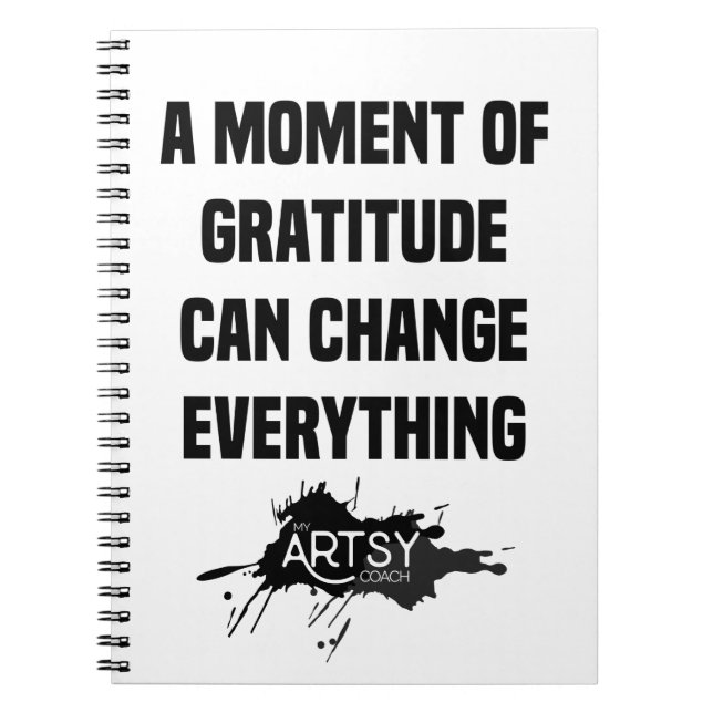 Gratitude Journal Anteckningsbok (Framsidan)