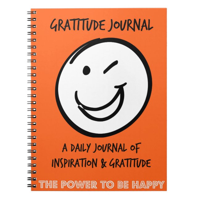 GRATITUDE JOURNAL ANTECKNINGSBOK (Framsidan)