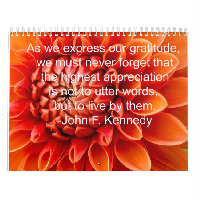 Gratitude  kalender (Omslag)