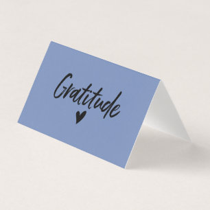 GRATITUDE-kort Kort