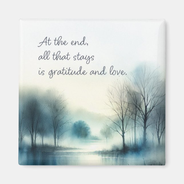 Gratitude & love magnet (Framsidan)