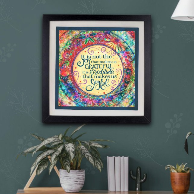 "Gratitude Makes us Glatt" Foto för inspiration (Skapare uppladdad)