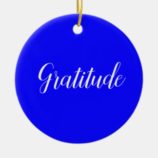 Gratitude-ornament Julgransprydnad Keramik