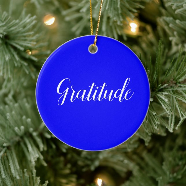 Gratitude-ornament Julgransprydnad Keramik (Träd)
