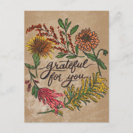 Gratitude Postcard Set | November Snail Mail | Tha Vykort