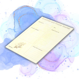Gratitude & Prayer Pages Brown | Anteckningsblock