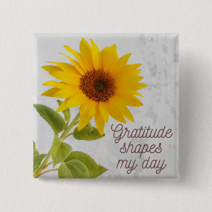 Gratitudformer min dag Positive Quote Solros Knapp