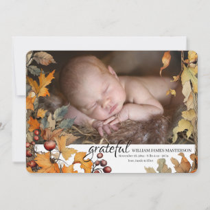 Gratkodext Photo Birth-meddelande Meddelande