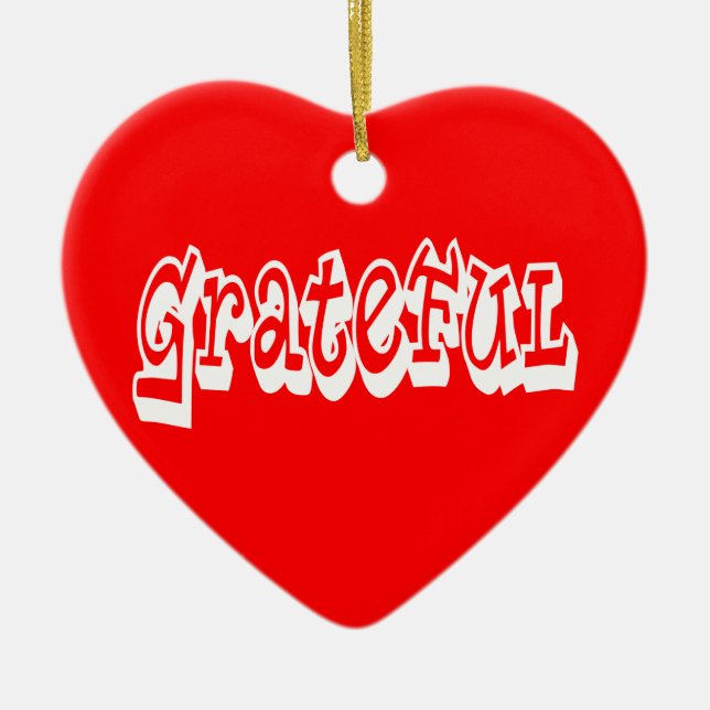 Gratnice Say Graffiti Stil typografi Julgransprydnad Keramik (Framsidan)