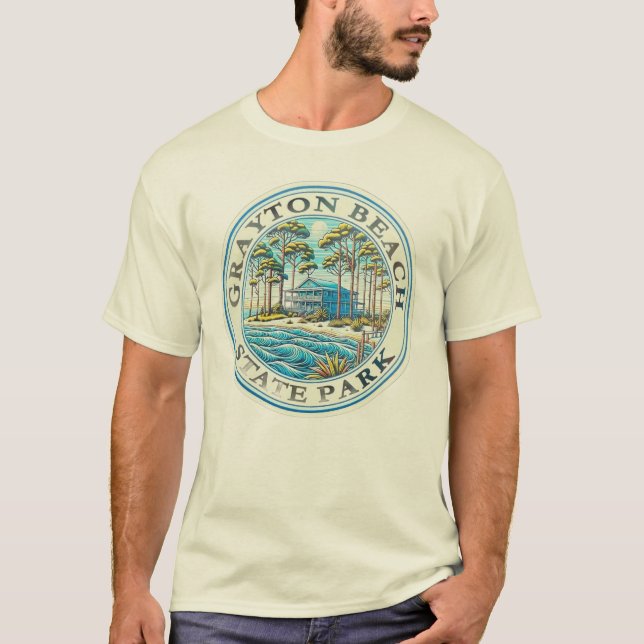 Gråton Strand T-Shirt (Framsida)