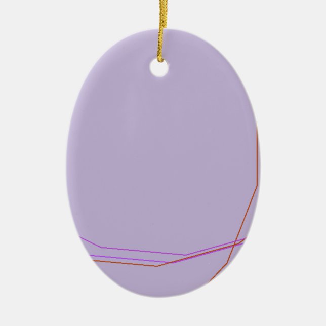 grått 8297 abstrakt art julgransprydnad keramik (Framsidan)