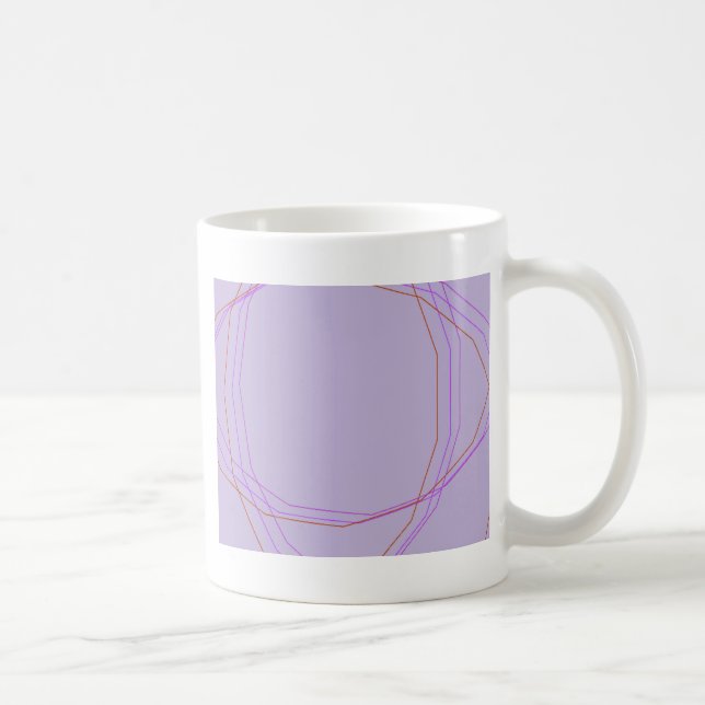 grått 8297 abstrakt art kaffemugg (Höger)