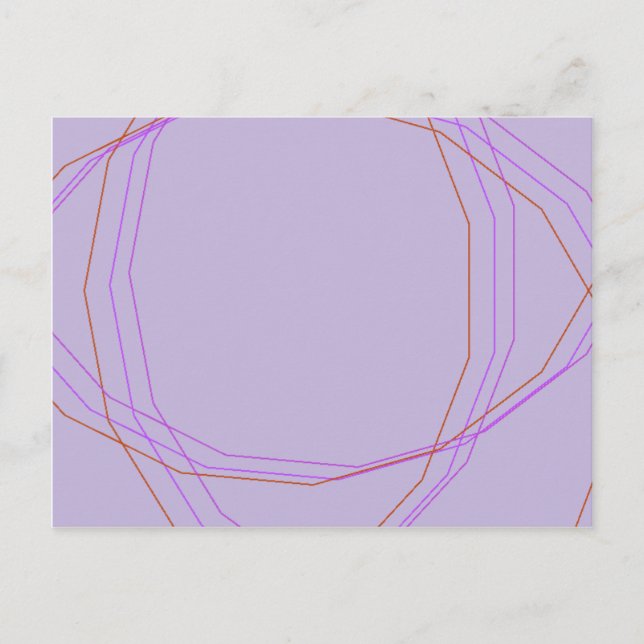 grått 8297 abstrakt art vykort (Framsida)