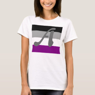 Grått-A pride-skjorta Tee